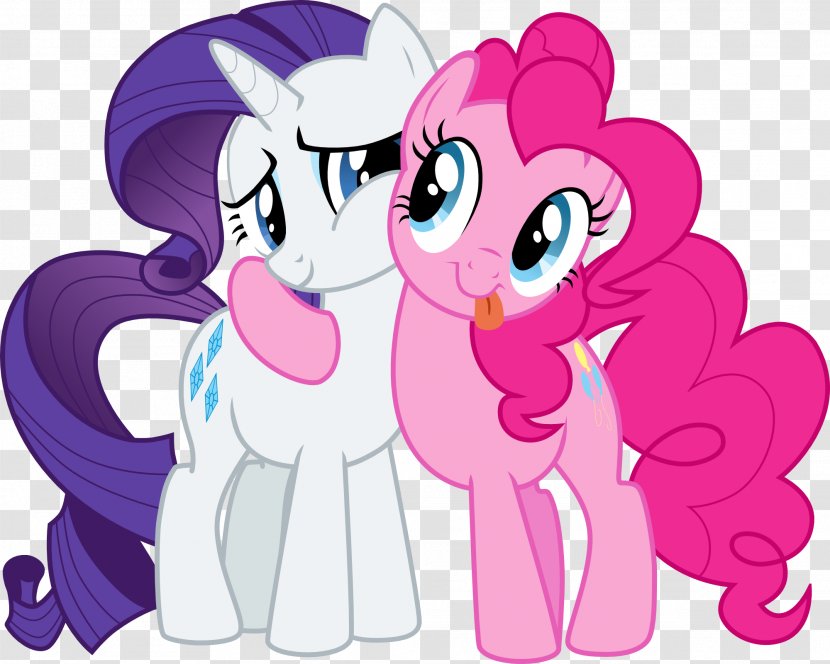Pinkie Pie Rarity Twilight Sparkle Applejack Rainbow Dash - Watercolor - My Little Pony Transparent PNG