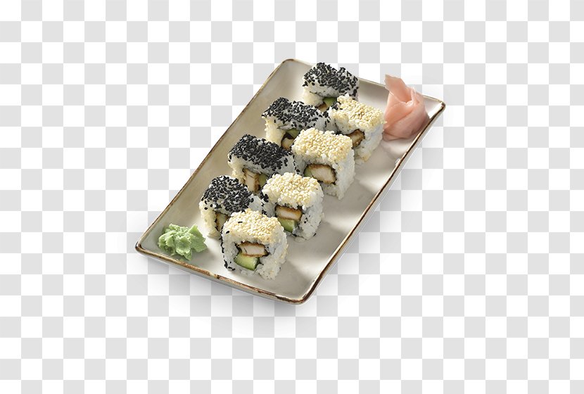 California Roll Sushi Platter Side Dish Recipe - Serveware - Chicken Katsu Transparent PNG