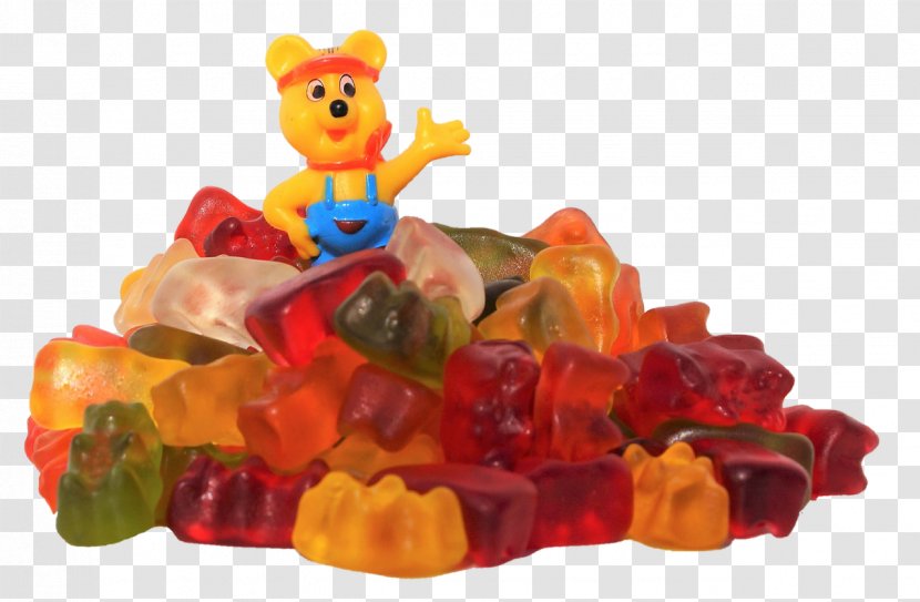 Gummy Bear Candy Gelatin Dessert Confectionery - Biscuits - Haribo Streamer Transparent PNG