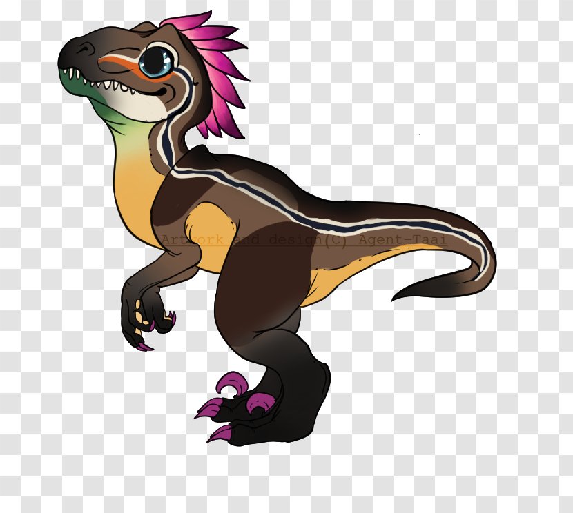 Velociraptor Infant Cartoon Child - Mythical Creature Transparent PNG