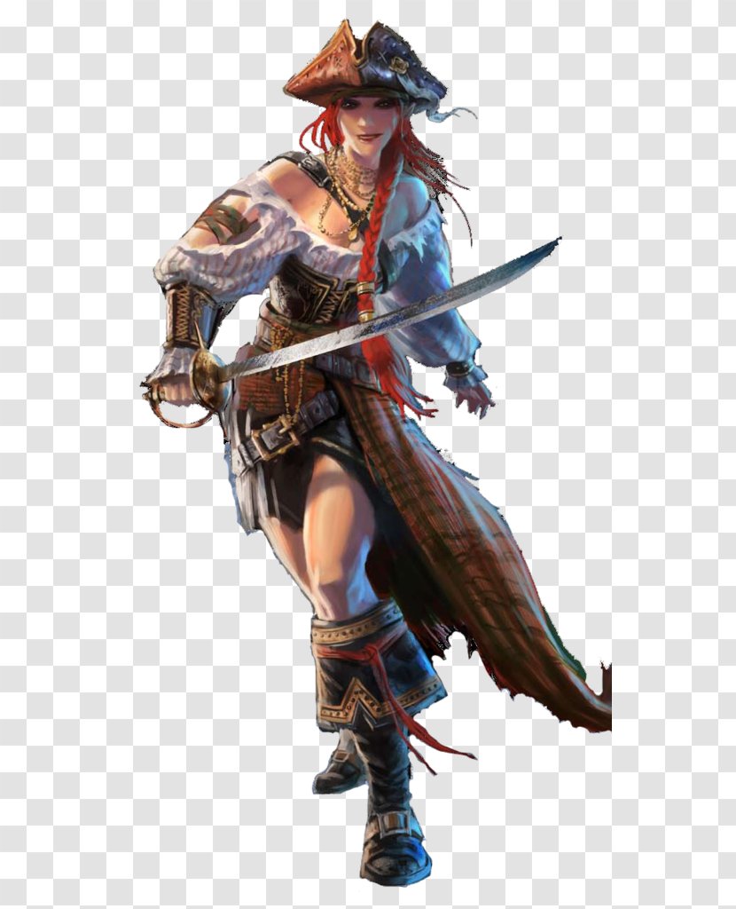 Golden Age Of Piracy Pathfinder Roleplaying Game Woman Dungeons & Dragons - Mythical Creature Transparent PNG