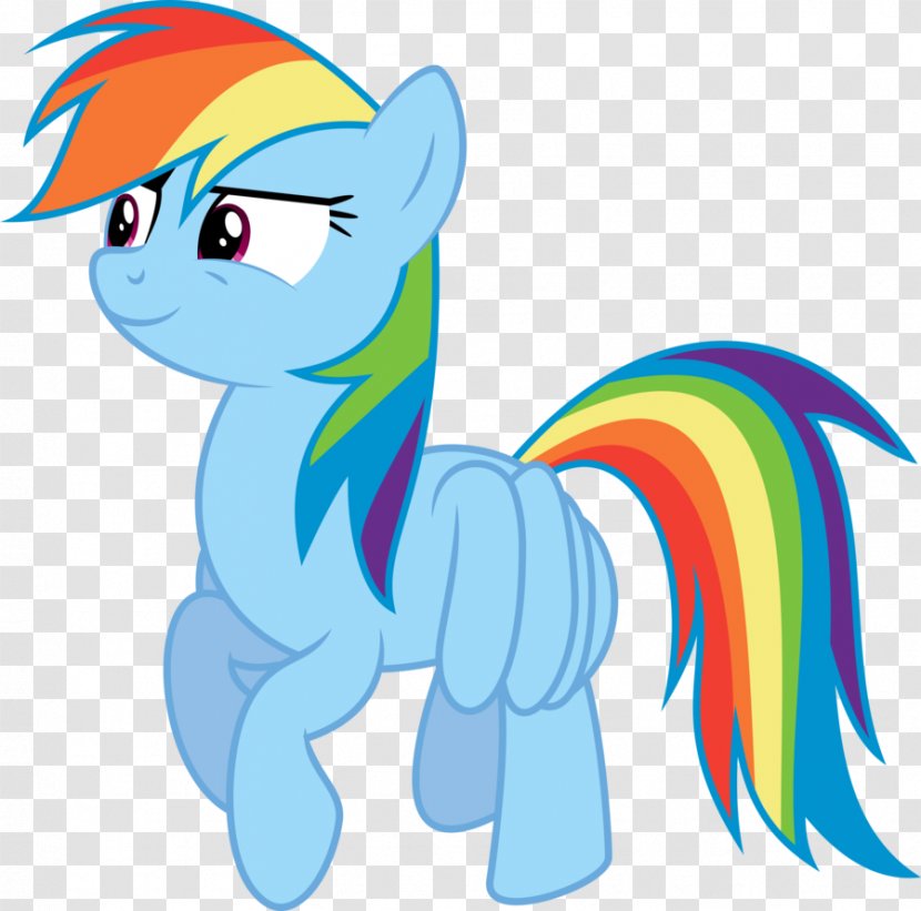 Pony Rainbow Dash Pinkie Pie Rarity Applejack - Watercolor - Smirk Transparent PNG