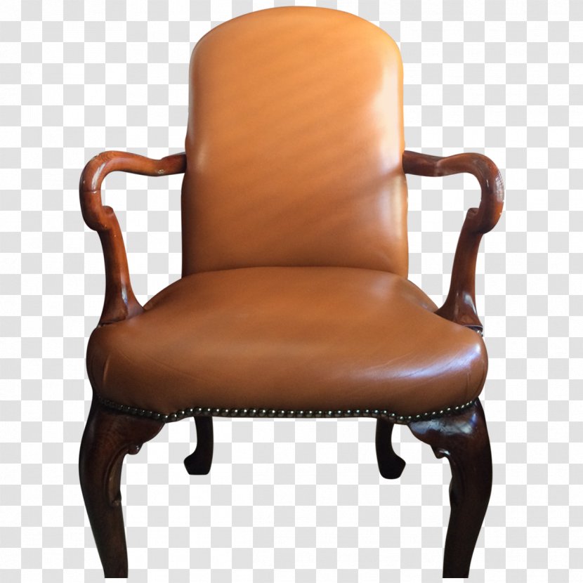 Furniture Chair Brown - Armchair Transparent PNG