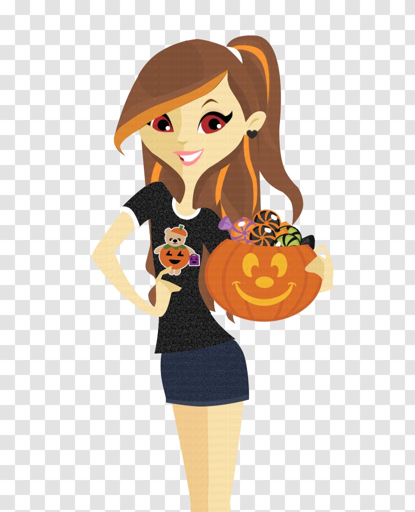 Halloween Doll Clothing Clip Art - Silhouette Transparent PNG