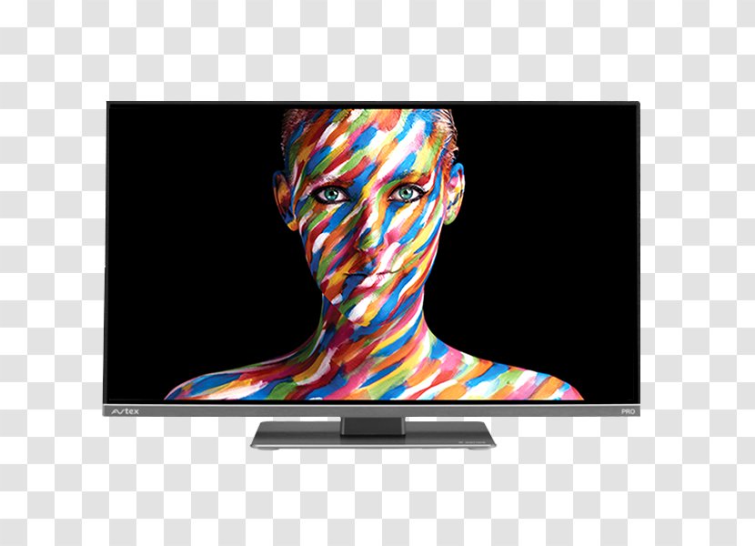 High-definition Television LED-backlit LCD 1080p Freeview - Display Device - Dvd Transparent PNG