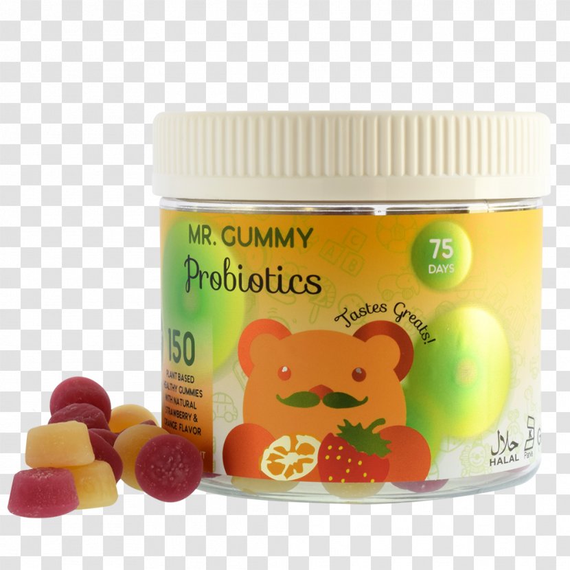 Gummi Candy Dietary Supplement Multivitamin Sugar - Strawberry Transparent PNG