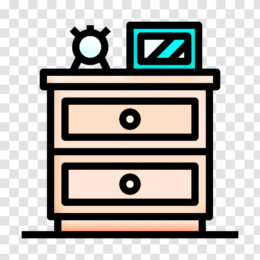 Home Decoration Icon Night Stand Icon Transparent PNG