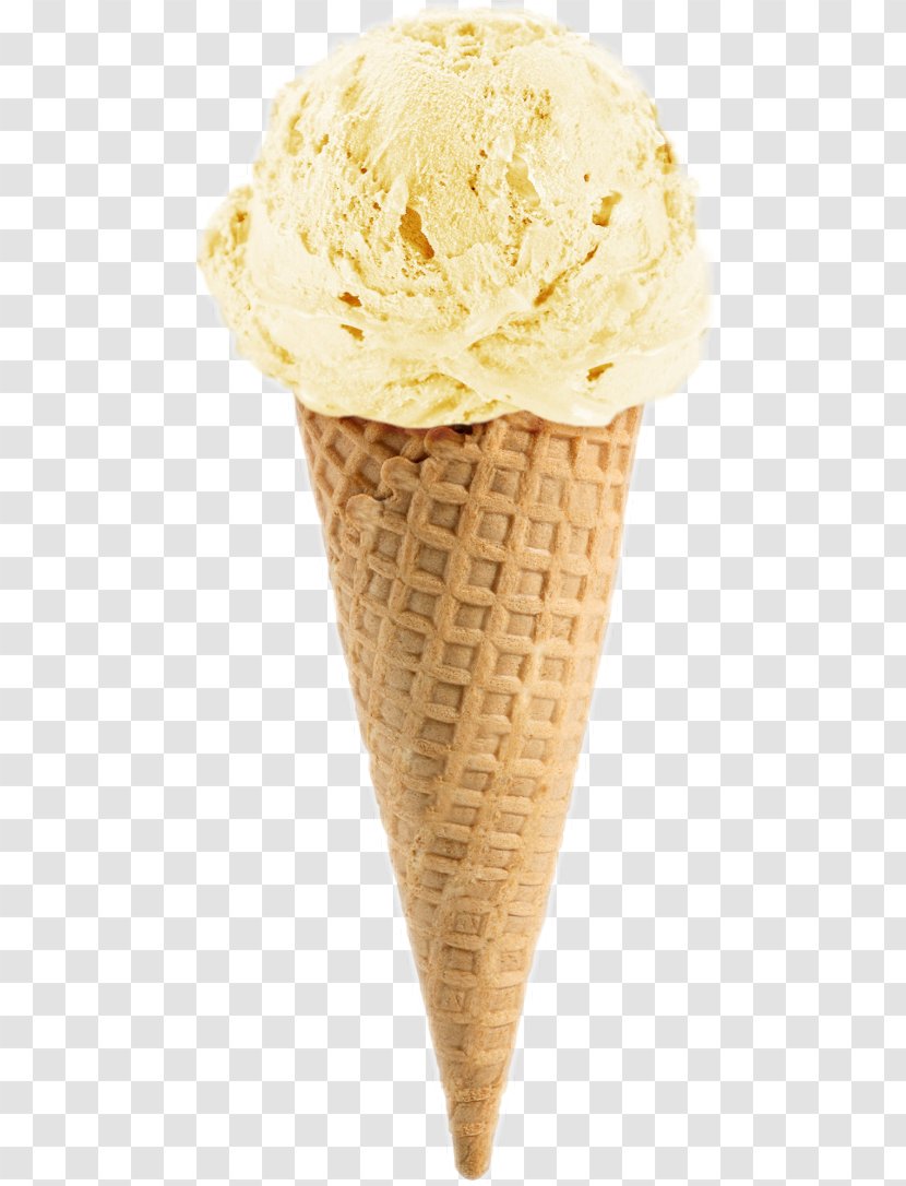 Ice Cream Cone Background - Pistachio Transparent PNG
