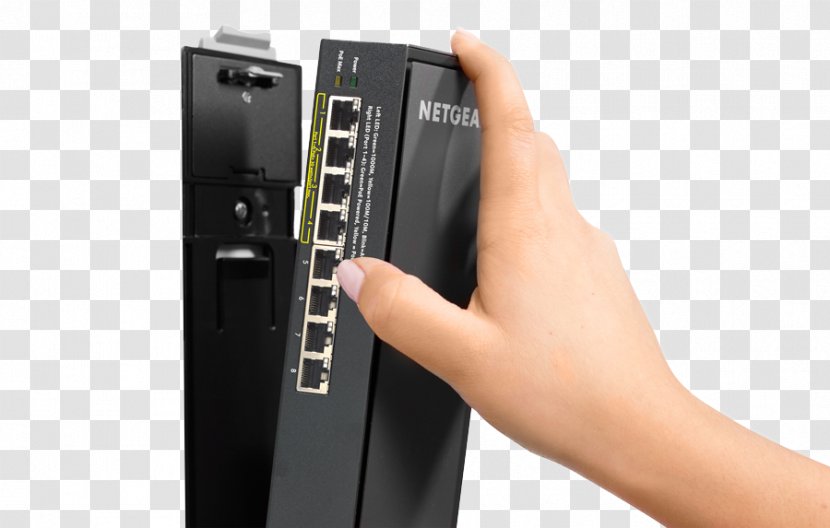 Gigabit Ethernet Network Switch Power Over Netgear - Ieee 8023at - Administrator Transparent PNG