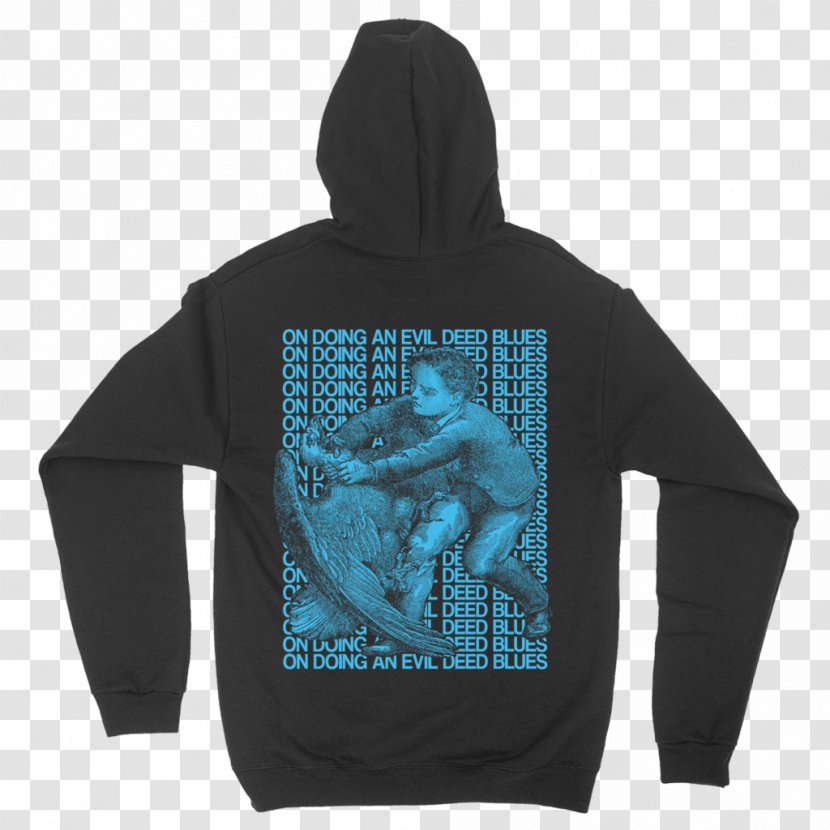 T-shirt Zeds Dead Hoodie - Turquoise Transparent PNG