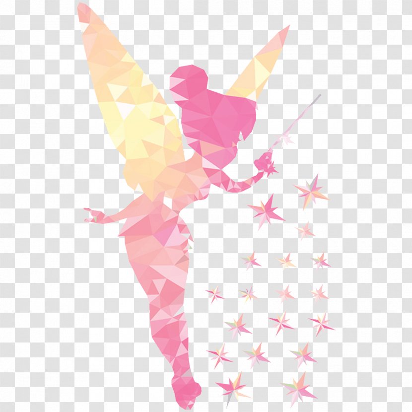 Sticker Fairy Tinker Bell Origami Disney Fairies - Child Transparent PNG