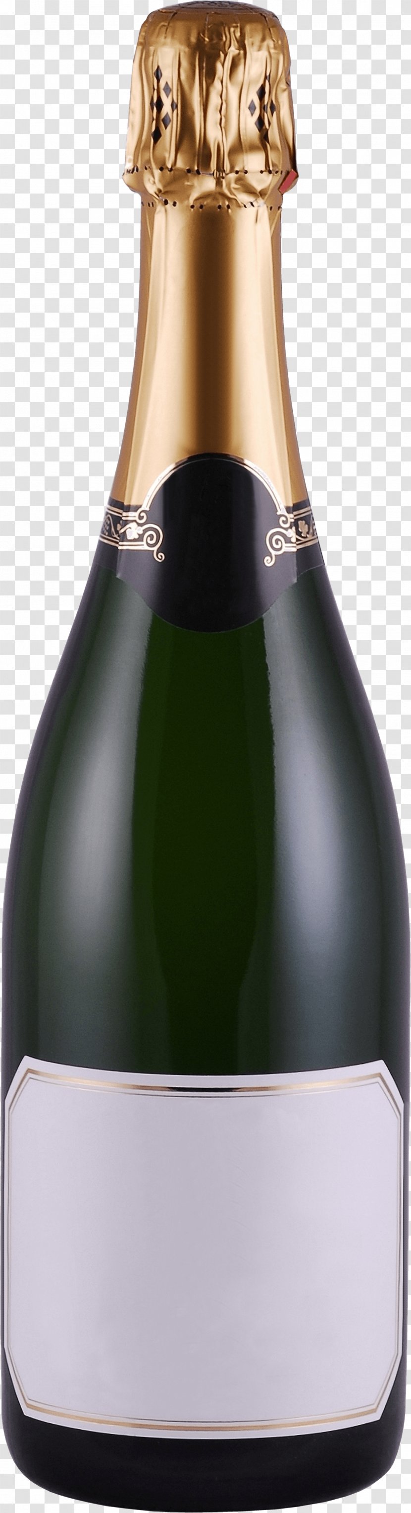 Champagne Bottle - Alcoholic Beverage Transparent PNG