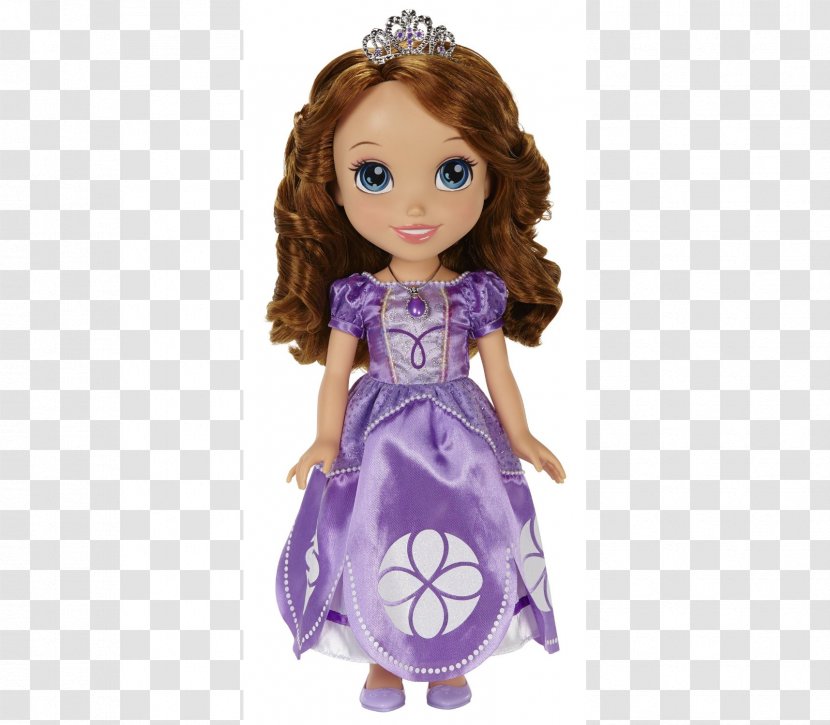 Sofia The First Belle Doll Toy Elsa - Violet Transparent PNG