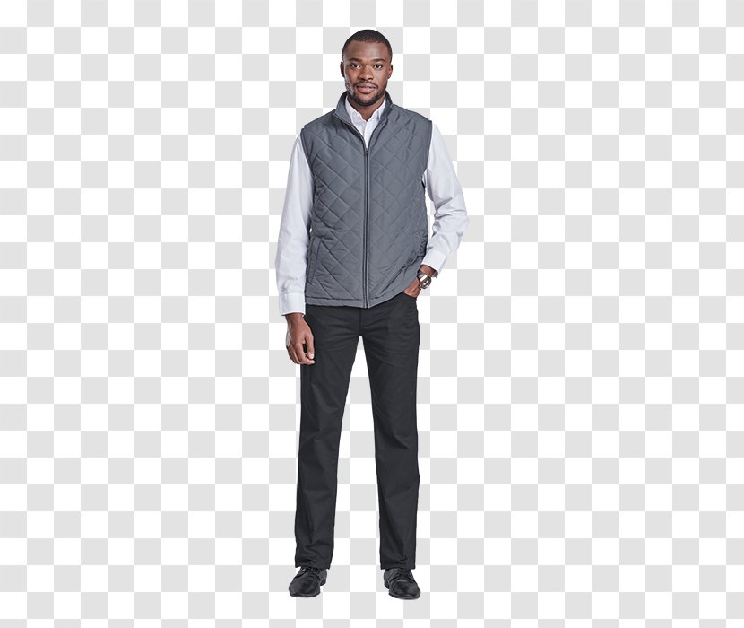 T-shirt Jacket Bodywarmer Sleeve Lining - Clothing - Details Of The Main Figure Men's Trousers Transparent PNG