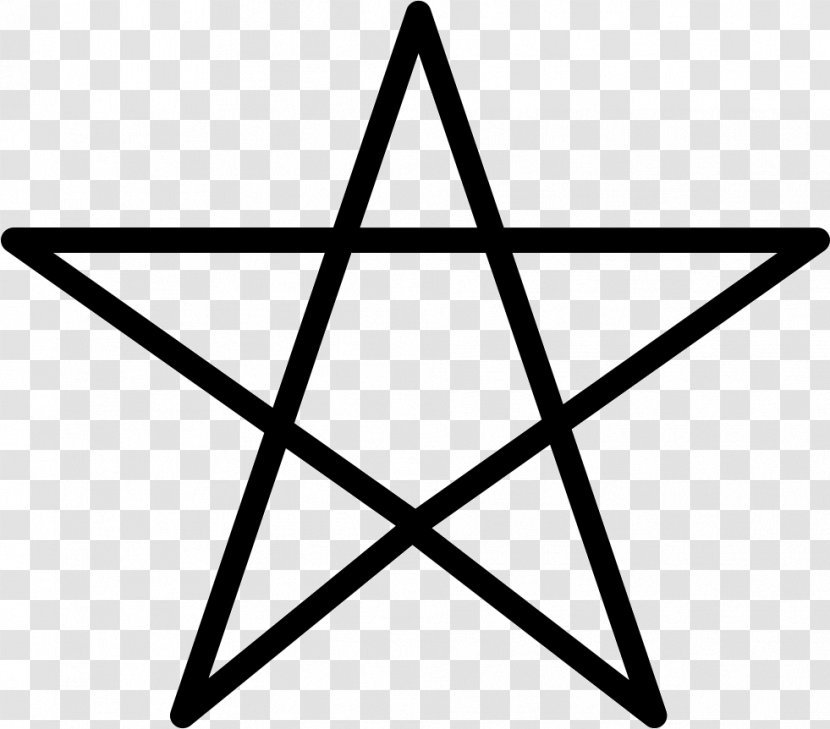 Pentagram Symbol Clip Art - Star Transparent PNG