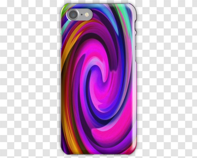 Spiral Circle Mobile Phone Accessories Phones IPhone - Violet Transparent PNG