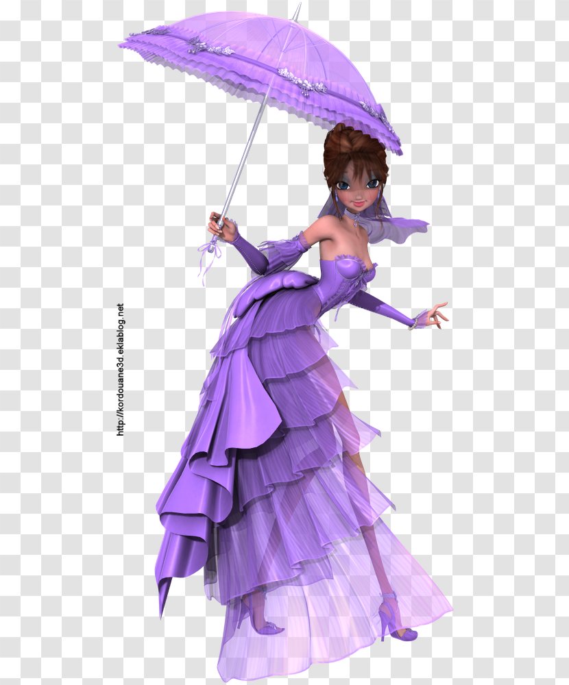 Costume Design - Umbrella - 3d Stars Transparent PNG