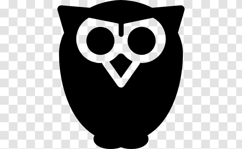 Owl - Black Transparent PNG