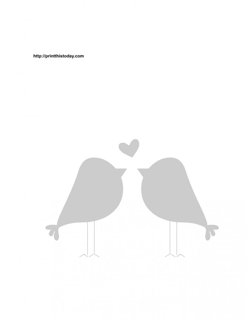 Bird Owl Stencil Love Clip Art - Print Cliparts Transparent PNG