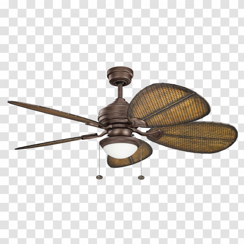 Ceiling Fans Kichler Klever Hatteras Bay Electric Motor - Fan Transparent PNG