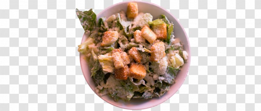 Vegetarian Cuisine Caesar Salad Crouton Food New York-style Pizza Transparent PNG