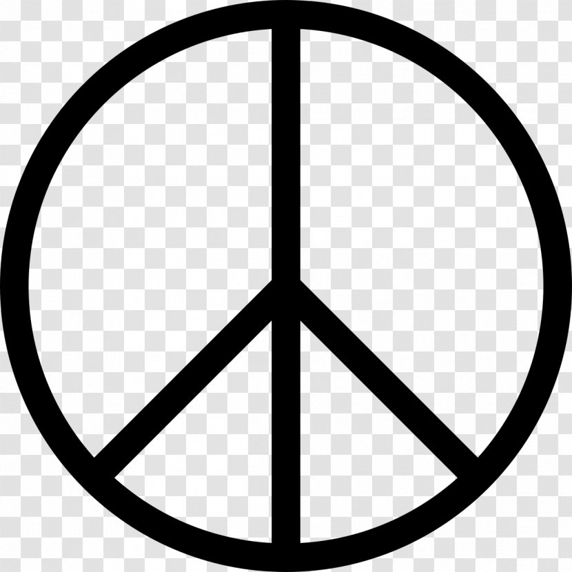 Peace Symbols Campaign For Nuclear Disarmament Clip Art - Sign - Symbol Transparent PNG