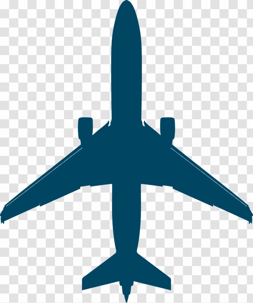 Airplane Silhouette Clip Art Transparent PNG