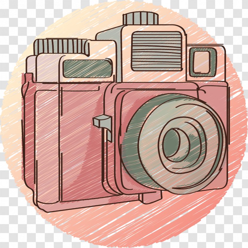 Photography Camera Photographer - Vector Hand-painted Vintage Transparent PNG
