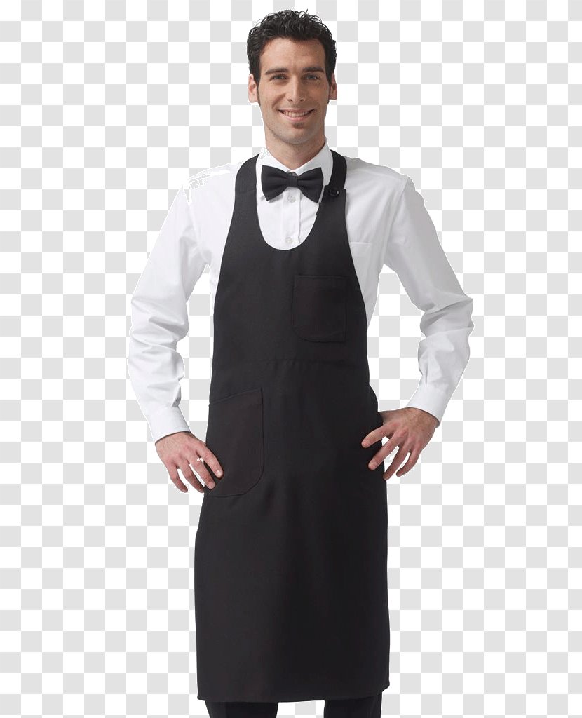 Bari Apron Tuxedo Clothing Cook - Restaurant - Unisex Transparent PNG