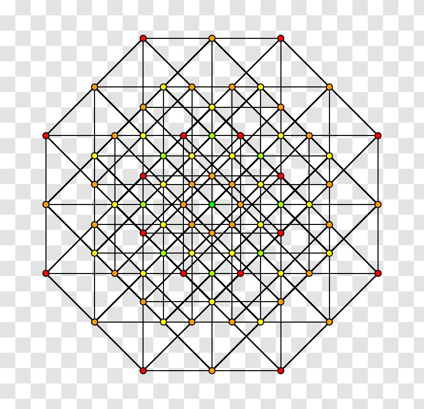 Mirror 16-cell 24-cell 5-demicube Polygon - Symmetry Transparent PNG