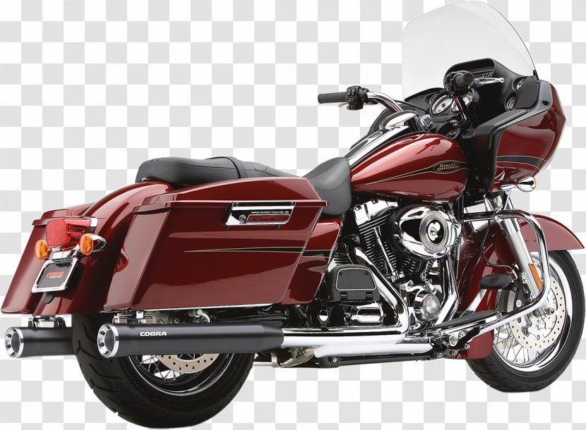 Exhaust System Muffler Harley-Davidson Touring Motorcycle - Harleydavidson Electra Glide Transparent PNG