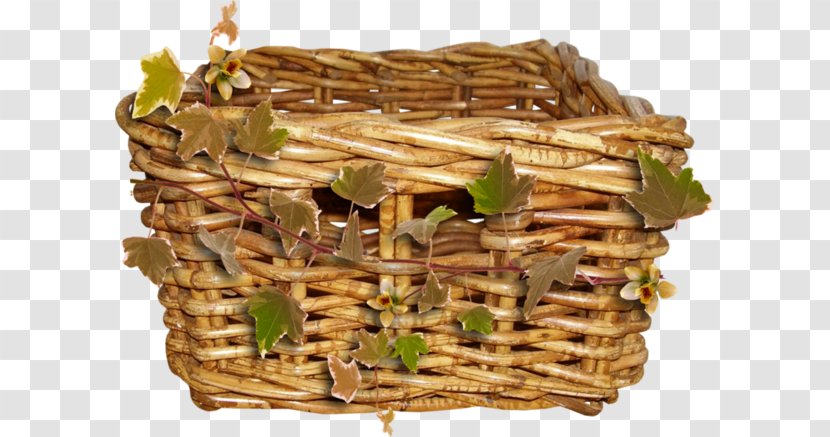 Basket Autumn Clip Art - Wicker - Blog Transparent PNG