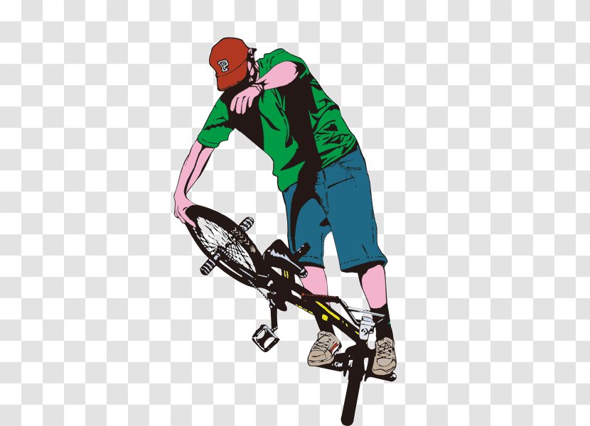 Bicycle Flatland BMX Poster - Freestyle Bmx - Poster,Guy,bicycle Transparent PNG