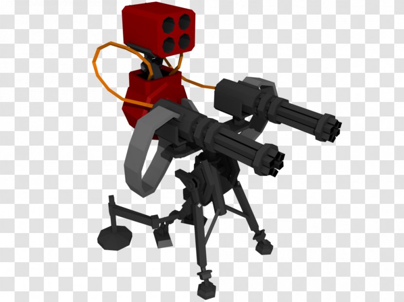 Team Fortress 2 Blockland Sentry Gun Engineering Source Filmmaker - Mecha Transparent PNG