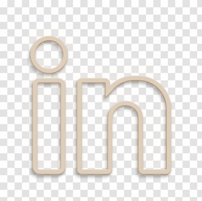 Social Media Icon Linkedin - Logo Text Transparent PNG
