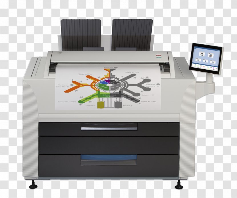 Wide-format Printer Color Printing System - Large Format - Free Download Brochure Transparent PNG