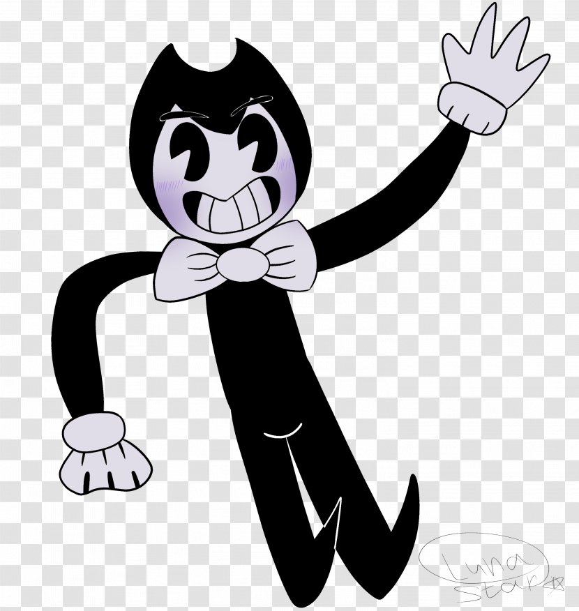 Bendy And The Ink Machine Paint Fan Art Transparent PNG