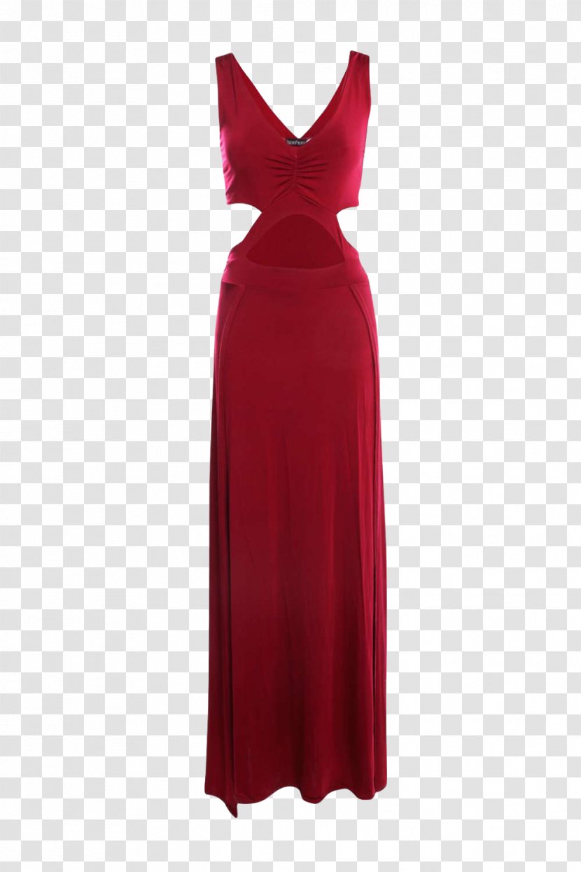 The Dress Slip Satin Fashion - Shoulder - Red Transparent PNG