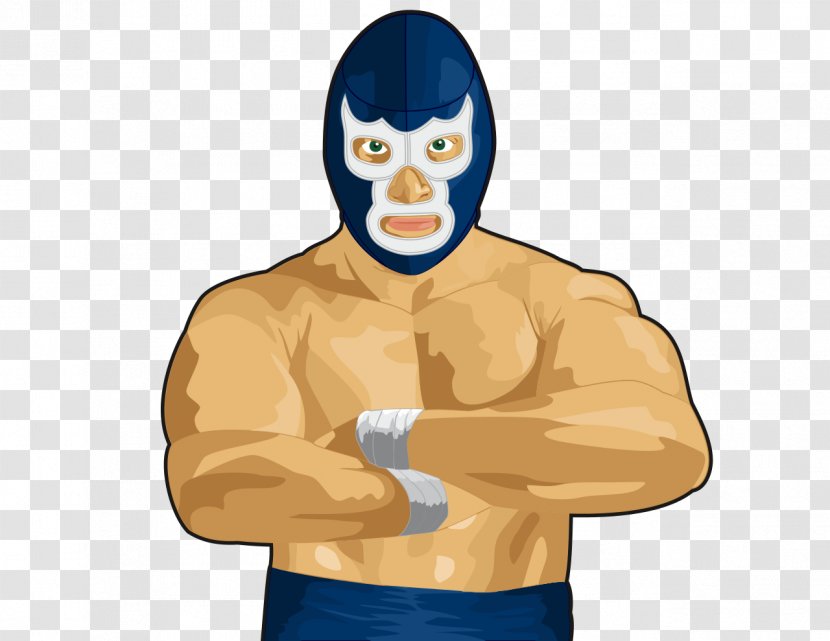 Mexico Professional Wrestler Lucha Libre Demon Mask - Nose - Wrestling Transparent PNG