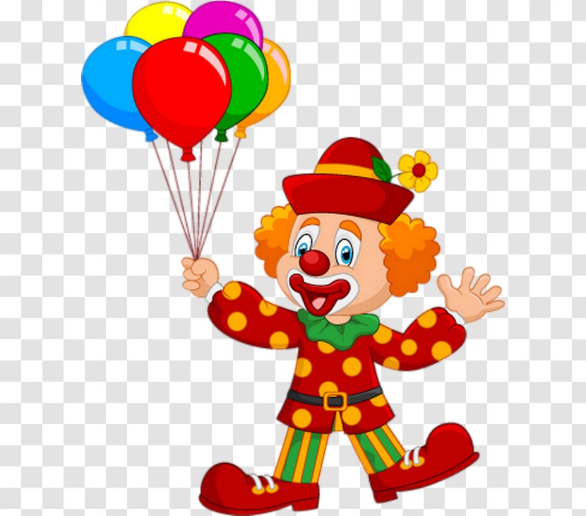 Clown Drawing Circus Clip Art - Birthday - Carnival Party Transparent PNG