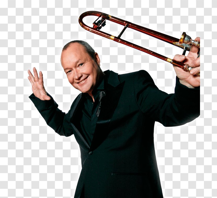 Nils Landgren Trumpet Redhorn Collection Swedish Jazz - Silhouette Transparent PNG