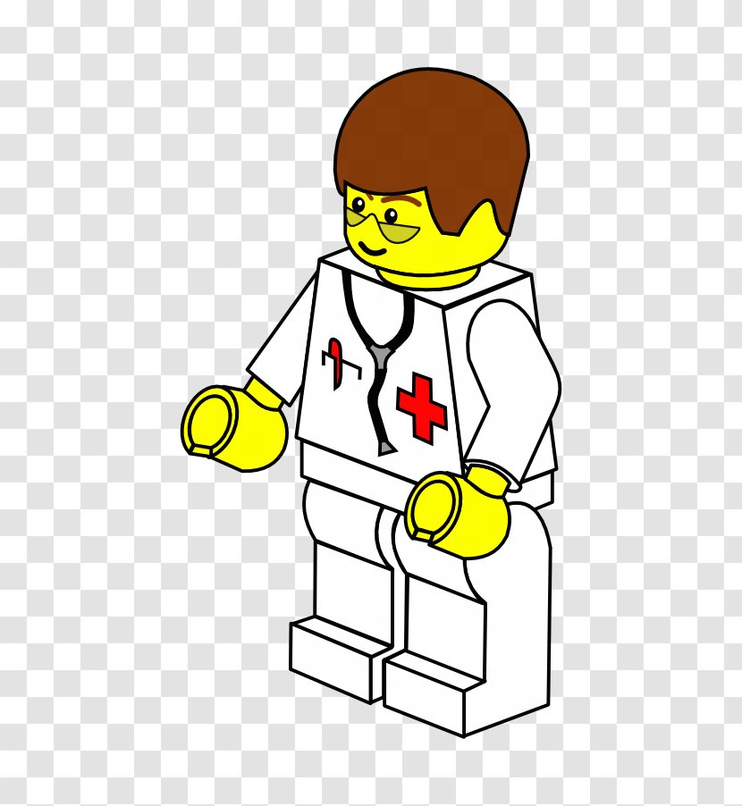 Coloring Book Drawing Child Clip Art - Doctor Clipart Transparent PNG