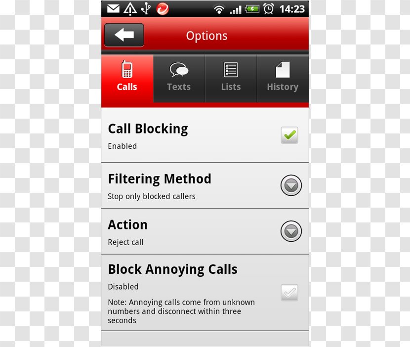 Smartphone Screenshot Mobile Phones IPhone Font - Text Transparent PNG