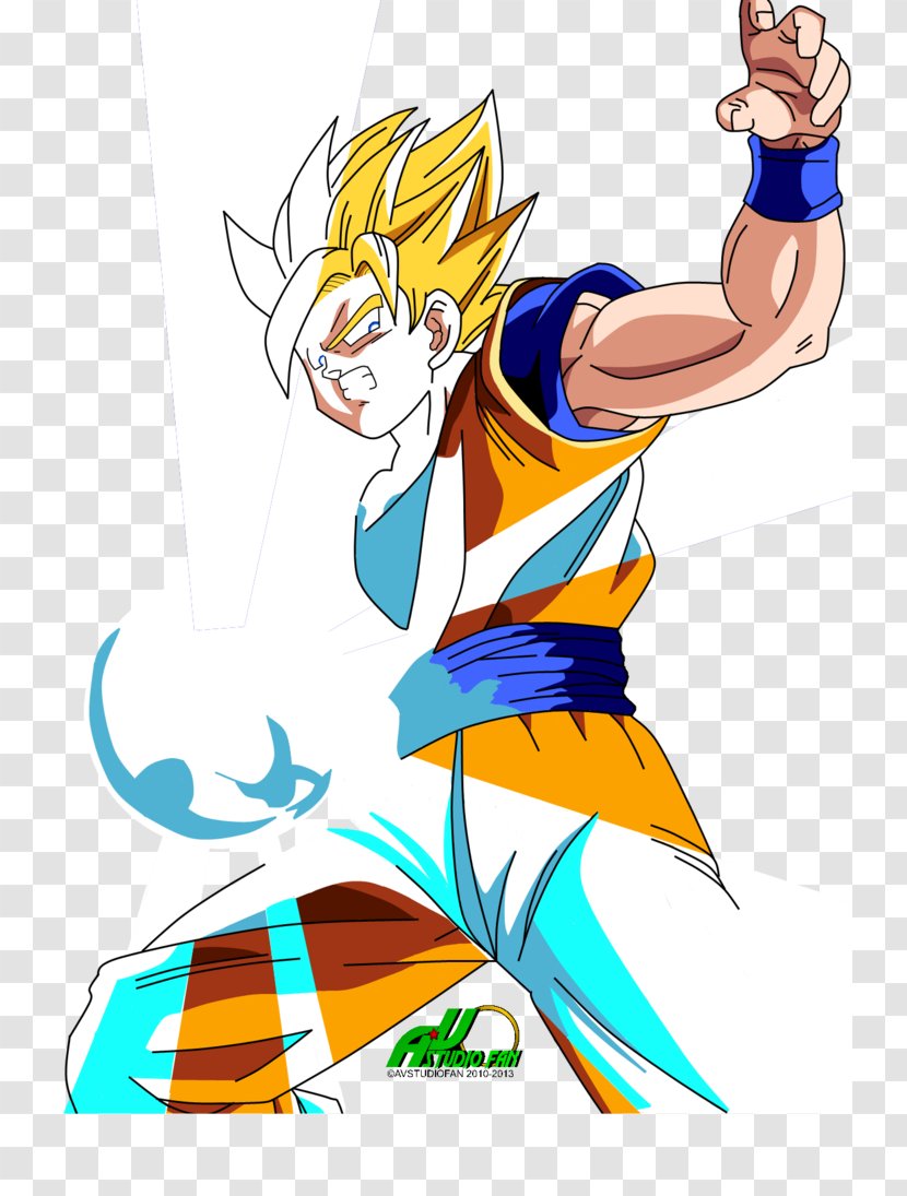 Goku Art Saiyan Super Saiya Kamehameha Transparent PNG
