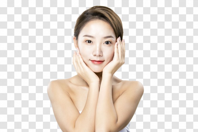 Cheek Face Skin Woman - Cartoon - Touch One's Transparent PNG