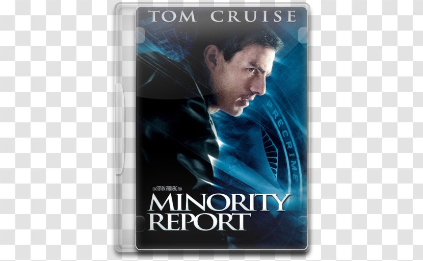 Tom Cruise Minority Report DVD Blu-ray Disc Film - Steven Spielberg Transparent PNG