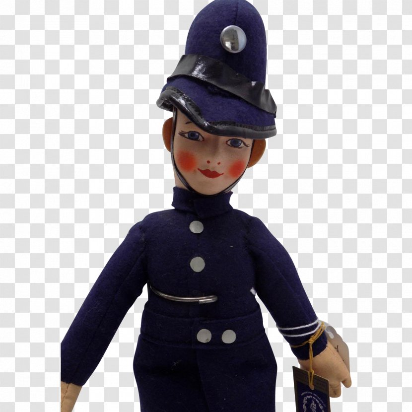 Police Officer Peg Wooden Doll Uniform - Baton Transparent PNG