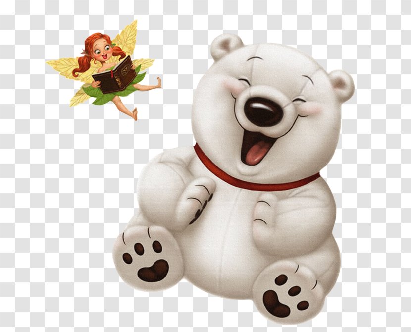 Polar Bear Christmas Clip Art - Watercolor - Peluches Transparent PNG