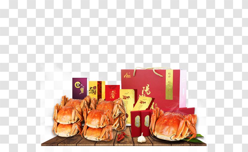 Yangcheng Lake Large Crab Red Chinese Mitten - Crabs Party Transparent PNG