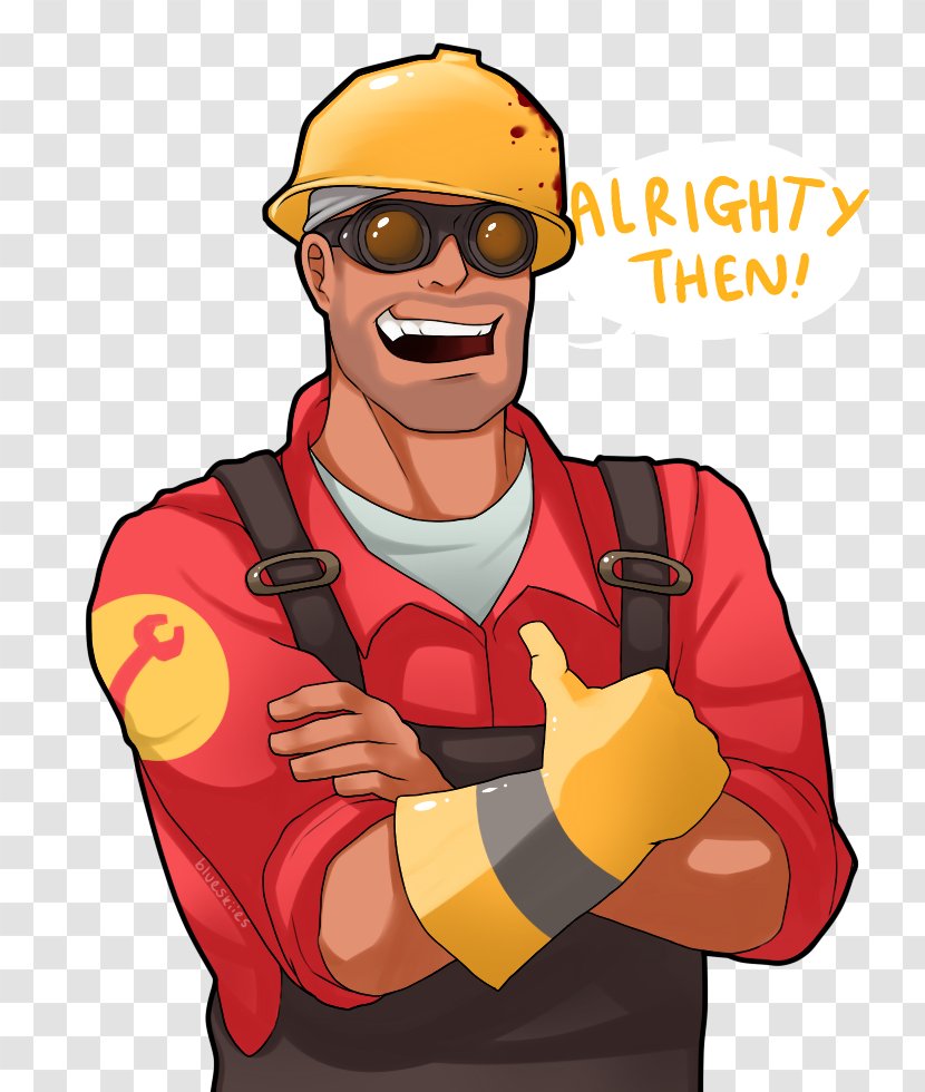 Team Fortress 2 Engineer Video Game DeviantArt - Art Transparent PNG